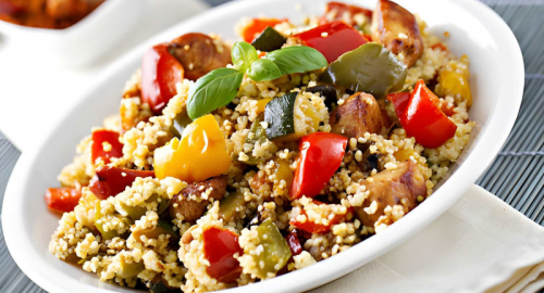 Ricetta del giorno: cous cous di verdure vegan, fresco e pronto in 30 minuti